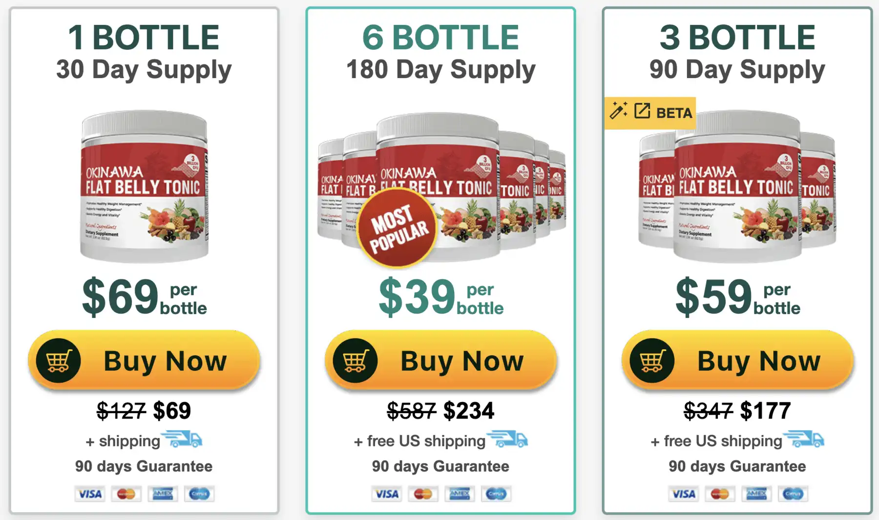 okinawa tonic packages
